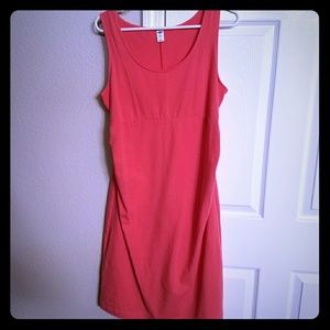 Salmon Old Navy Maternity Dress